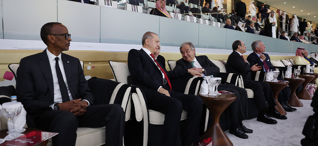 Cumhurbaşkanı Erdoğan, 2022 FIFA Dünya Kupası açılış törenine katıldı